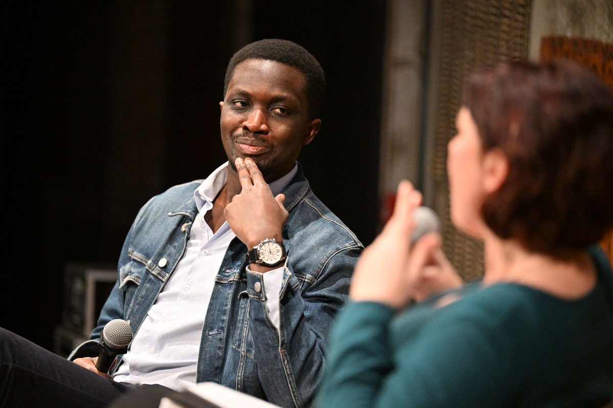 AtlantideNantes's tweet photo. Grande rencontre avec #mohamedmbougarsarr (Prix Goncourt 2021).

"Tous les livres doivent répondre à une nécessité profonde."

#atlantide2022 #festival #nantes #litterature #lecture #ecriture

@EdPhilippeRey

Coproduction @lelieuunique et @LaCiteCongres

📸 @MichaelMeniane https://t.co/ZyWcGrBR0X
