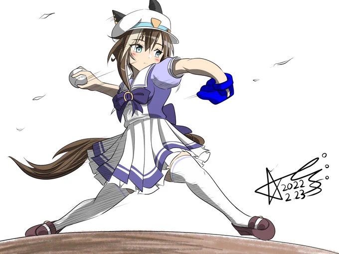 #今月描いた絵を晒そう 
今月は初のバズりを経験しました。
大魔神のおかげですね🙏 
