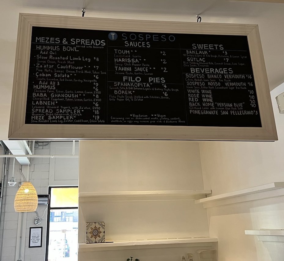 Sospeso stall coming together at Union Market. Across from Lucky Buns stall. @sospesodc <a href="/FrozenTropics/">Frozen Tropics</a>