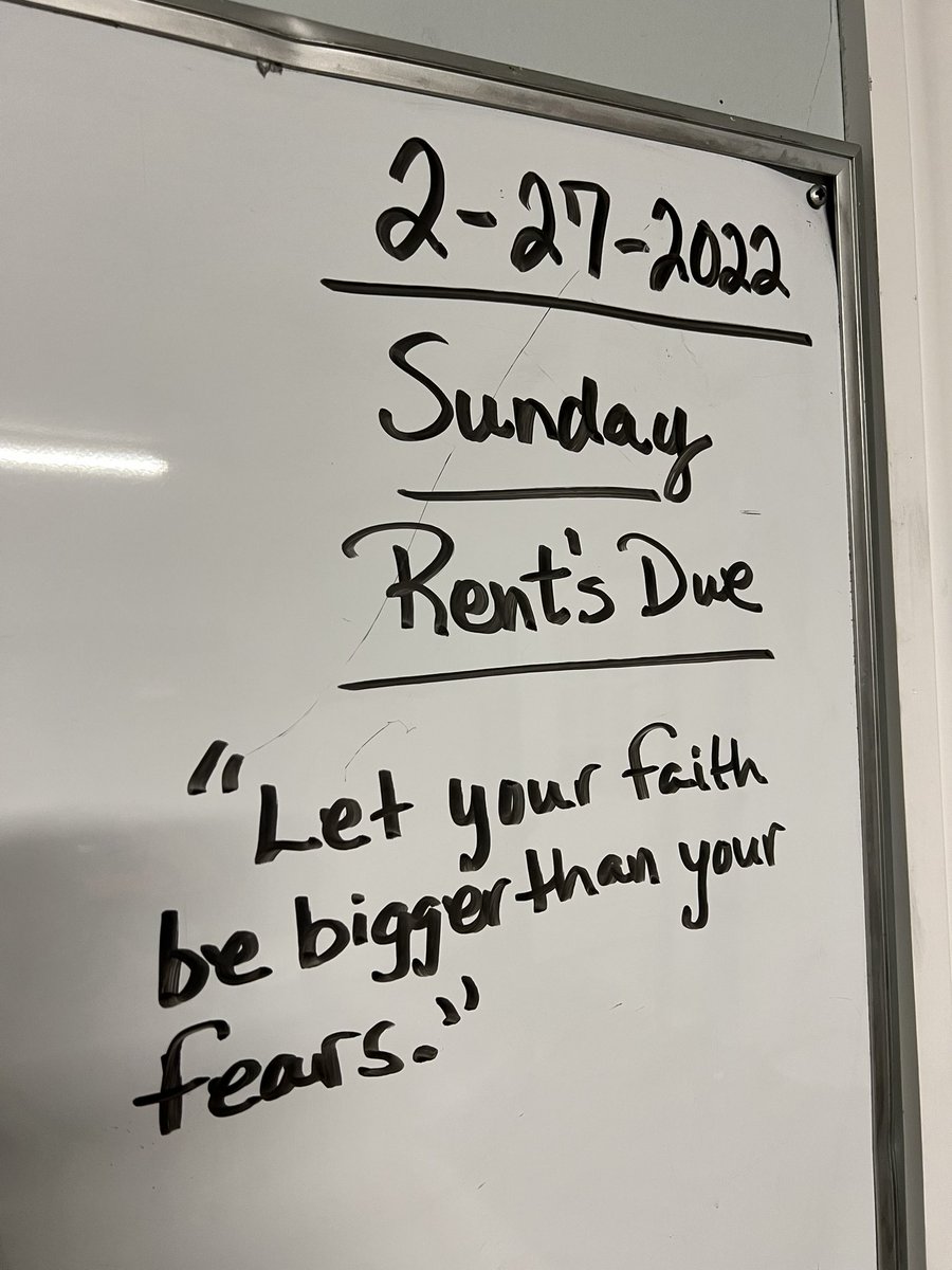 rdot_jones's tweet photo. Tales from the whiteboard on “Sunday Funday”:

#SundayMotivation 
#MardiGras 
#FaithOverFear
#WorkBeforePlay https://t.co/ArGrVObXKe