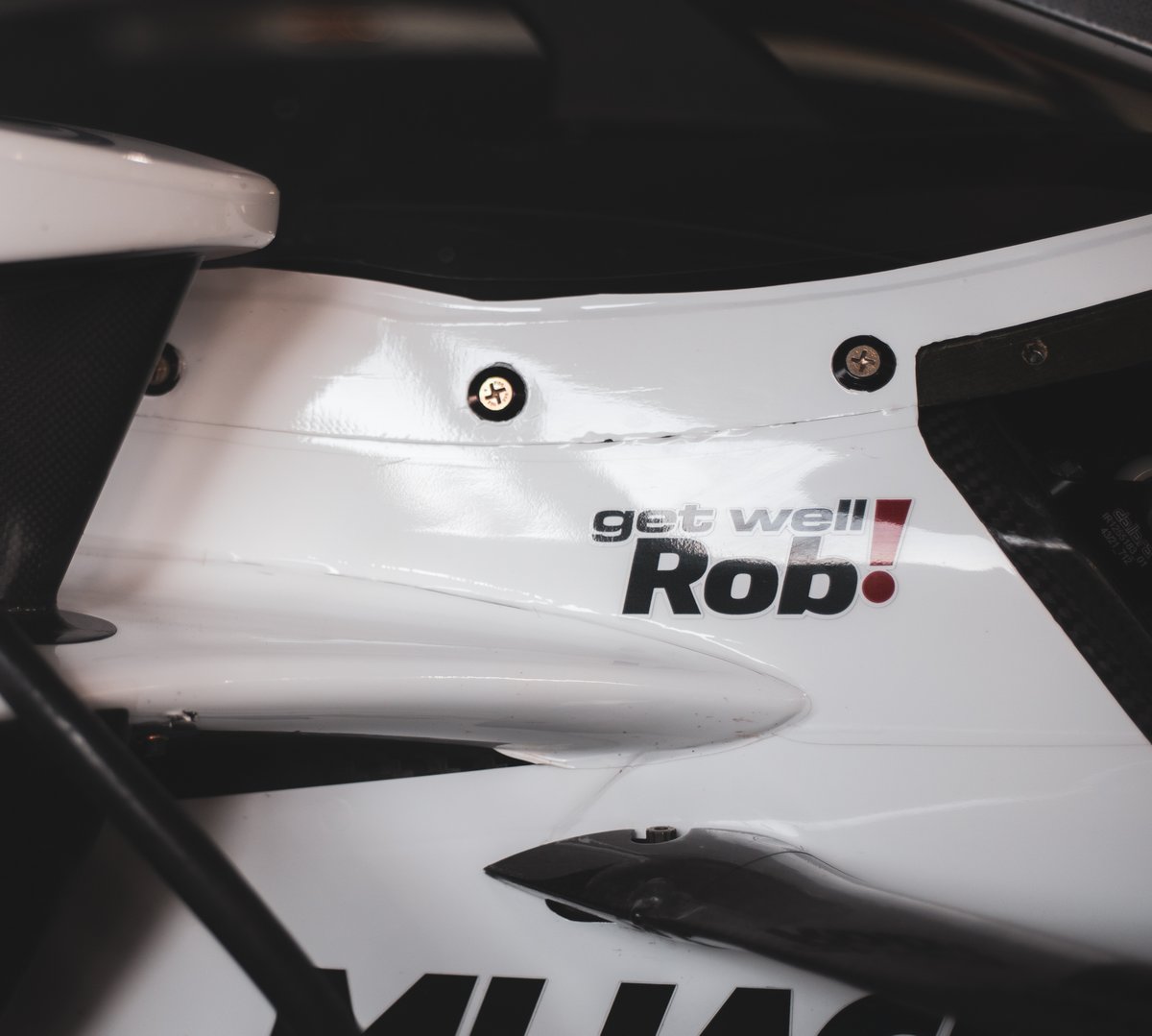 RLLracing's tweet photo. You may not be here with us this weekend but we're with you. ❤️🤍🖤

@RLLChefRob https://t.co/Z1U51L79N4