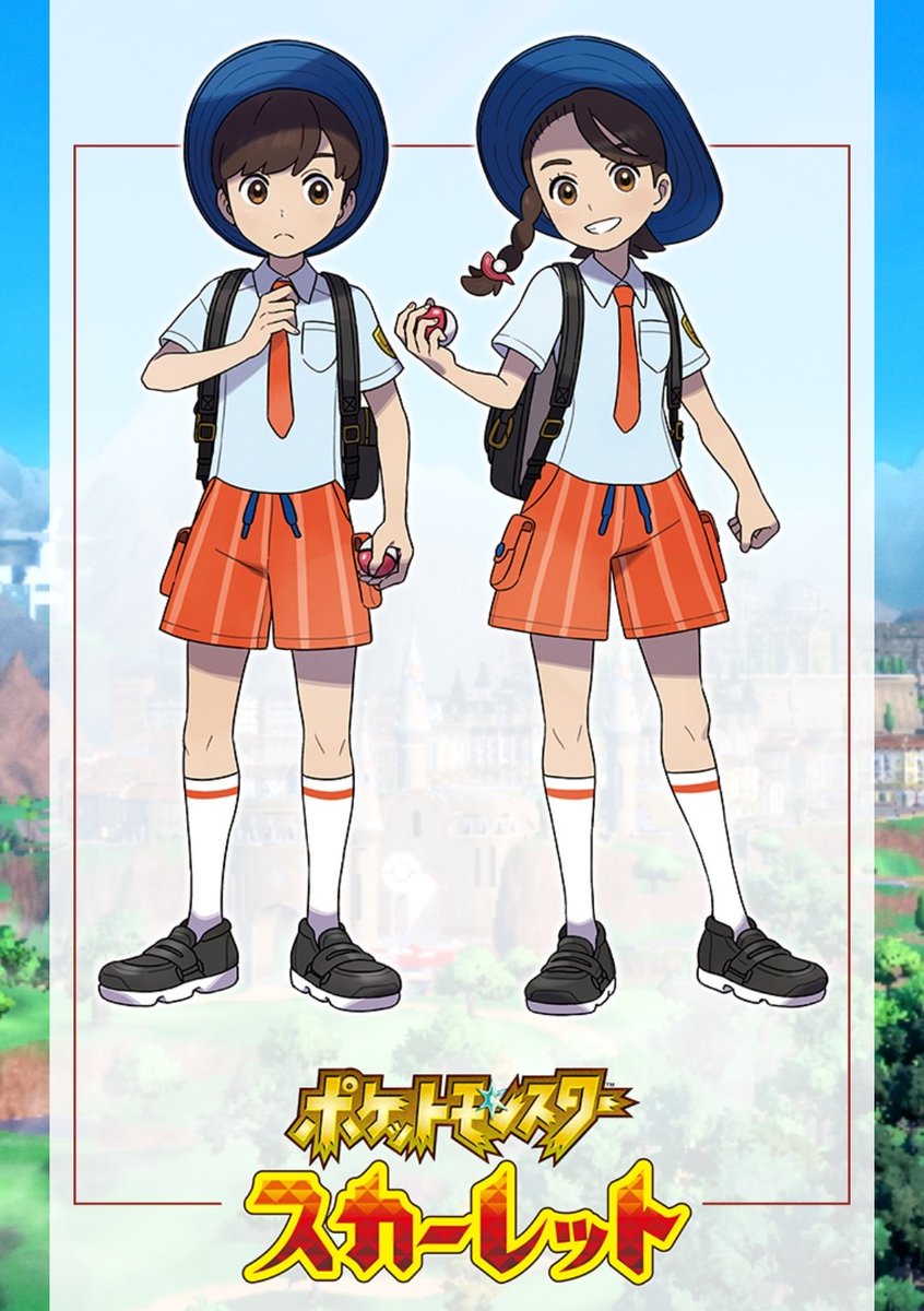 ポケモンsv新作の主人公かわいくない理由は目 海外でも微妙なスカーレットバイオレット Tenエンタメ情報局