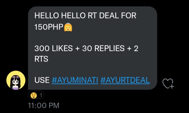 jungwinss's tweet photo. Hello ka #AYUMINATI I got #ayurtdeal  from ate @jiims pwede po pa tulong ma achieve ko yung 300 likes + 30 replies + 2 rts please 🥺❤  first time po ito ang tagal ko tong hinintay🥺🙏 https://t.co/GLfnKAkbk4