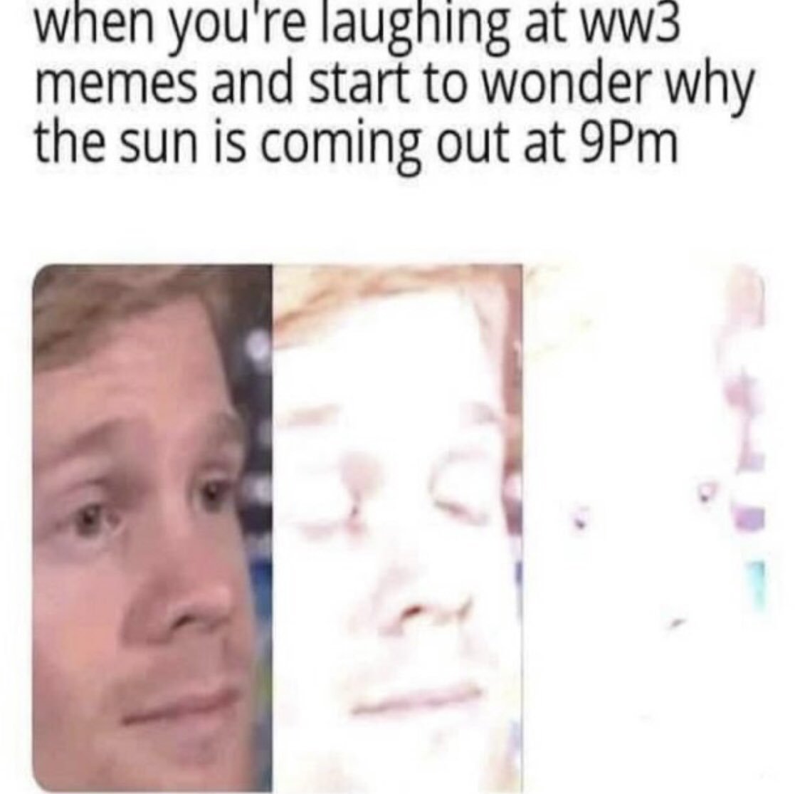 Isnt it crazy how over the last 100 years humanity allowed these voter-legitimized gangs get so big and powerful that they can now destroy the entirety of civilization on a whim? 

But we're here now, and the memes are gold