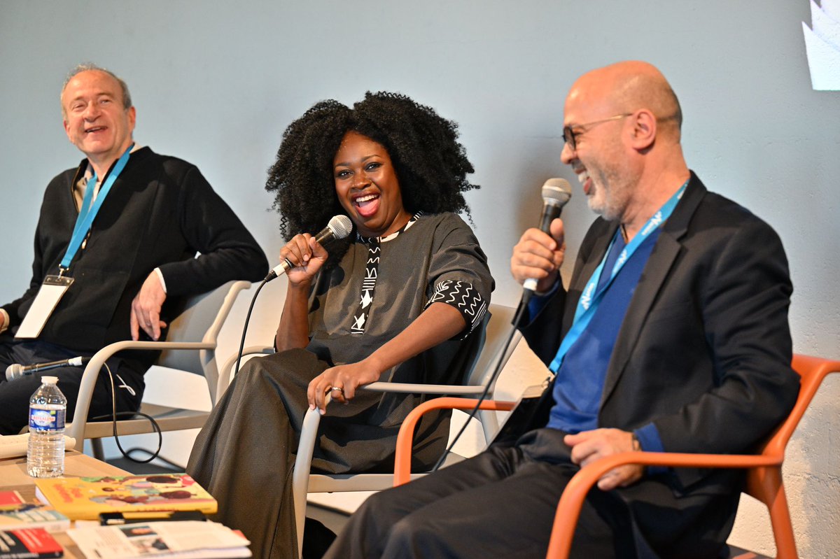 Conversation "Exercices de style" avec #pascalfioretto et <a href="/RoukiataO/">Roukiata Ouedraogo</a>

#atlantide2022 #festival #nantes #litterature #lecture #culture #roukiataouedraogo #pascalfioretto 

Coproduction <a href="/lelieuunique/">le lieu unique (compte inactif)</a> et <a href="/LaCiteCongres/">La Cité Nantes</a>

<a href="/EdHerodios/">Éditions Herodios</a>
<a href="/ESarbacane/">EditionsSarbacane</a>

📸 <a href="/MichaelMeniane/">Michael Meniane</a>