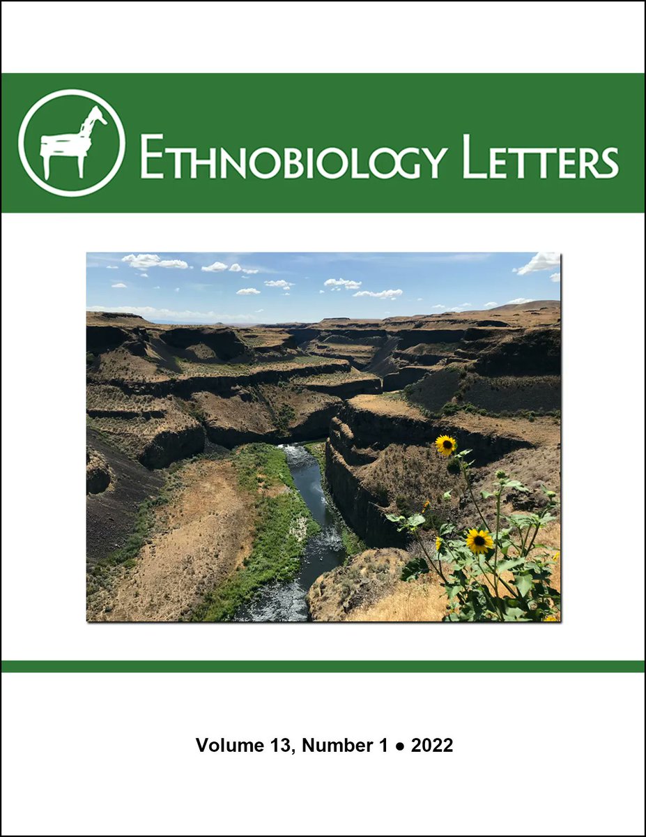 Welcome March with a new #openaccess issue of Ethnobiology Letters with new research and reviews focusing on South America, including ethnoornithology, conservation, and Indigenous voices --> buff.ly/3M5JMSh