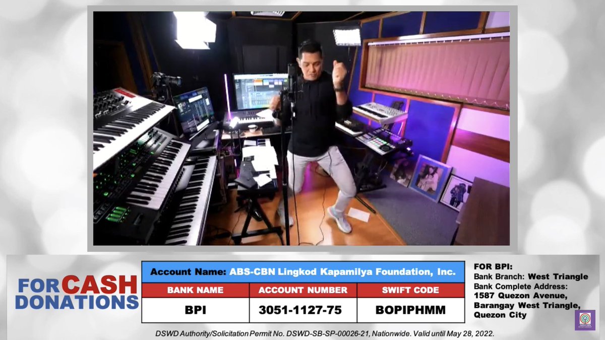 ASAPOfficial's tweet image. Maki-hataw with Mr. Pure Energy, Gary V! 

#TulongKapamilya
#AnditoTayoParaSaIsatIsa
#ByRequestGaryV

DSWD Authority/Solicitation Permit No. DSWD-SB-SP-00026-21, Nationwide. Valid until May 28, 2022.
