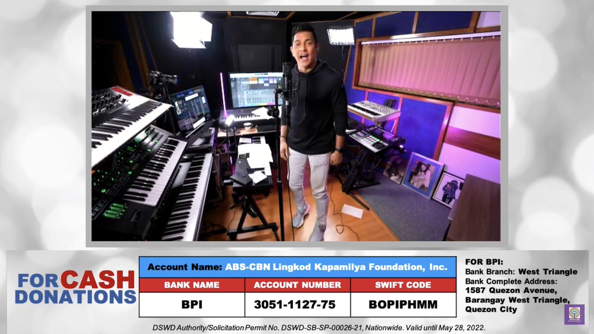ASAPOfficial's tweet image. Maki-hataw with Mr. Pure Energy, Gary V! 

#TulongKapamilya
#AnditoTayoParaSaIsatIsa
#ByRequestGaryV

DSWD Authority/Solicitation Permit No. DSWD-SB-SP-00026-21, Nationwide. Valid until May 28, 2022.