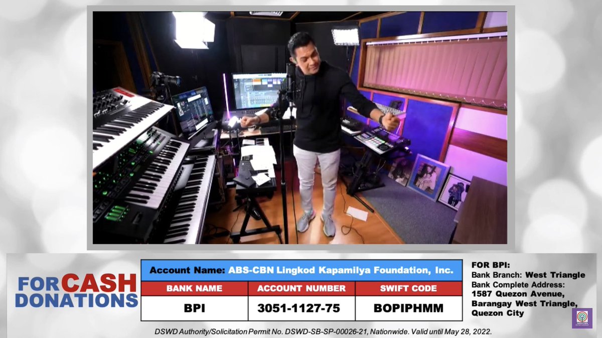 ASAPOfficial's tweet image. Maki-hataw with Mr. Pure Energy, Gary V! 

#TulongKapamilya
#AnditoTayoParaSaIsatIsa
#ByRequestGaryV

DSWD Authority/Solicitation Permit No. DSWD-SB-SP-00026-21, Nationwide. Valid until May 28, 2022.