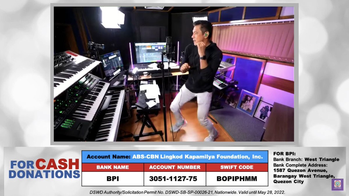 ASAPOfficial's tweet image. Maki-hataw with Mr. Pure Energy, Gary V! 

#TulongKapamilya
#AnditoTayoParaSaIsatIsa
#ByRequestGaryV

DSWD Authority/Solicitation Permit No. DSWD-SB-SP-00026-21, Nationwide. Valid until May 28, 2022.