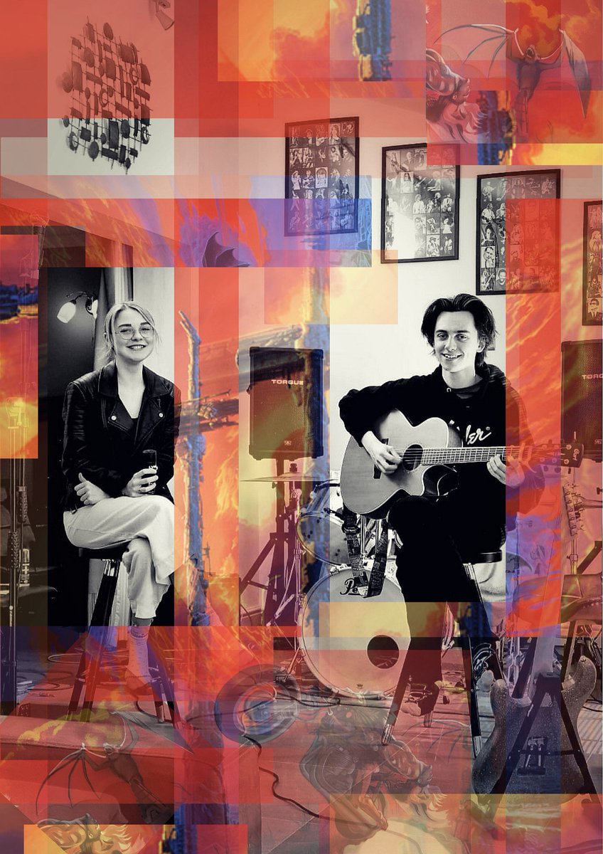 <a href="/CerysDMusic/">Cerys Dearman</a> &amp; Sam sounding incredible at today's rehearsal ahead of the big The Albany Theatre gig next Saturday....just 6 days to go!!
#rocknrolldreamscomethrough #acousticset #tribute #duo #acousticduo  🦇👊🎶🎸🎤🤘
Tickets:
albanytheatre.co.uk/shows/a-night-…
<a href="/DiabetesUK/">Diabetes UK</a> <a href="/Kaleidoscope_PG/">The Kaleidoscope Plus Group</a>