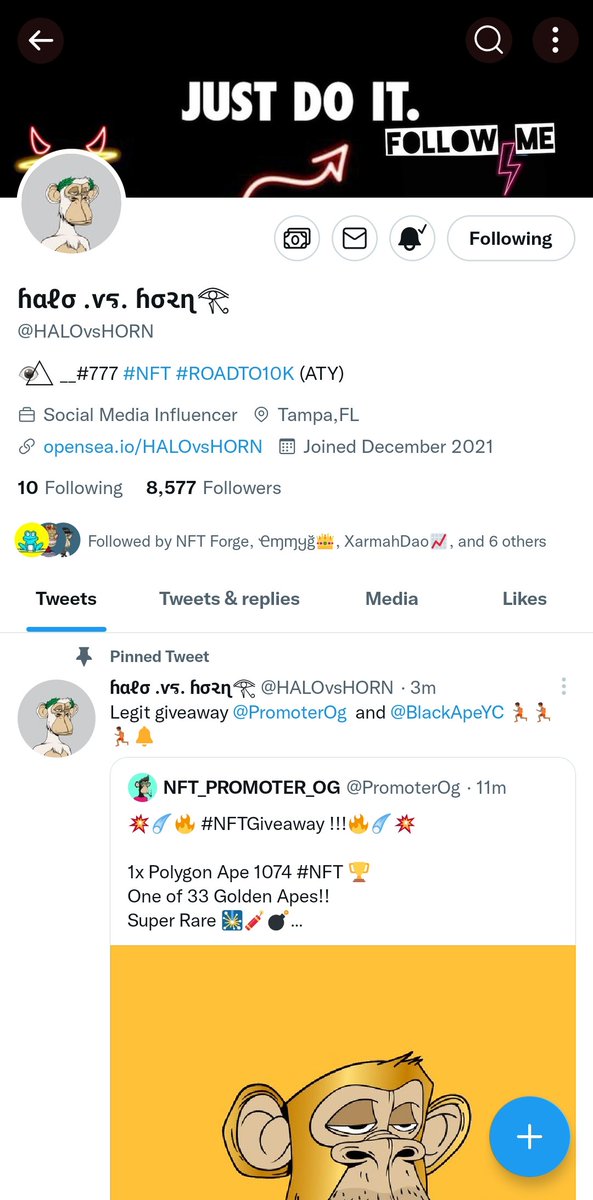 AFKResources's tweet photo. @HALOvsHORN @emmygy_ Follower, notified, retweeted and beyond blessed for you both. Thank you!
Good luck to all https://t.co/MWDGpdyoQx