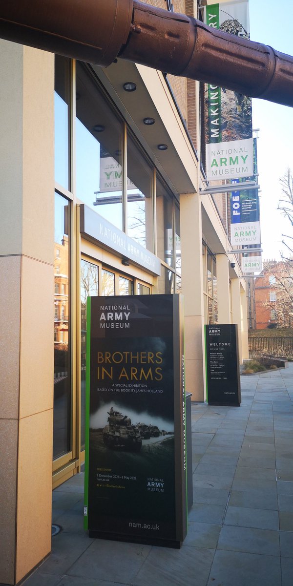 Finally made it to Brothers in Arms exhibition. Great museum and great exhibition. Well worth the trip from Wiltshire. <a href="/WeHaveWaysPod/">WW2 Pod: We Have Ways of Making You Talk</a> <a href="/James1940/">James Holland</a> <a href="/NAM_London/">National Army Museum</a>