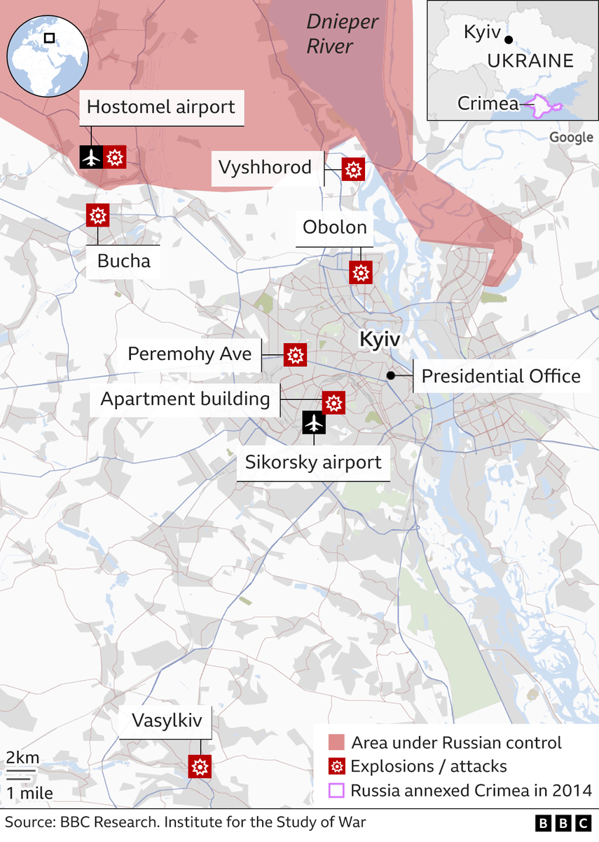 UkraineUpdates4's tweet image. Current #Ukraine invasion visualised: