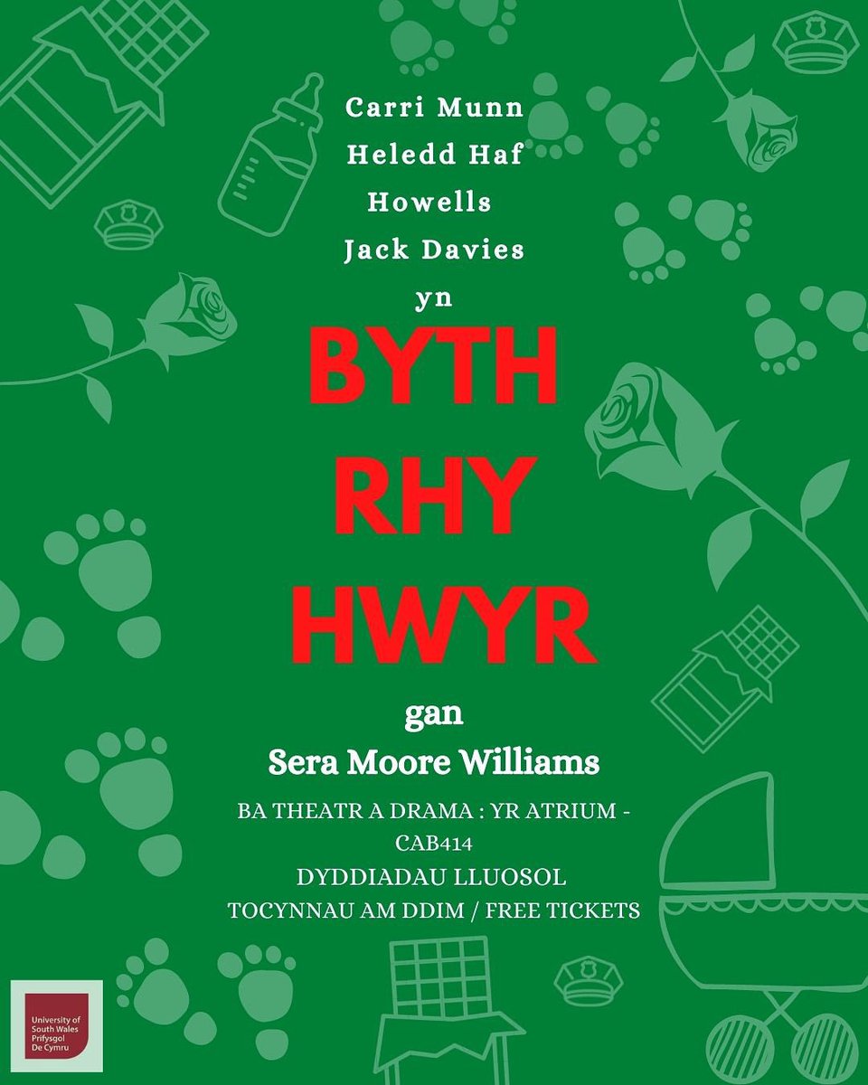 BA (Anrh) Perfformio, Theatr a'r Cyfryngau PDC tweet media