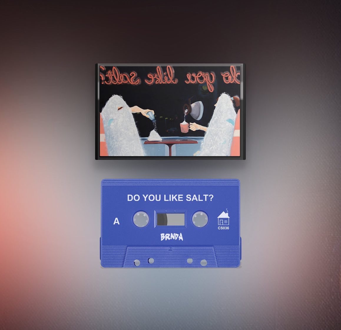 craftedsounds's tweet photo. ‘Do You Like Salt?’ on tape! Yes plz! Pre-order is live now on BRNDA’s @Bandcamp!! 

RIYL: Pylon, Palberta, Pixies, French Vanilla 

Pre-order: https://t.co/k7NDtV2evC https://t.co/SnoF7e4YxB