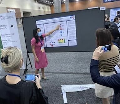 Tanya Laidlaw MD (@tanyalaidlawmd) on Twitter photo Dr. Jyotsna Mullur presenting her poster on patient-reported therapeutic experiences with biologics in #AERD. There was a lot of interest and great questions!
<a href="/BWHAllergy/">BWH Allergy/Immunology Fellowship</a> #AAAAI2022 Dr. Jyotsna Mullur presenting her poster on patient-reported therapeutic experiences with biologics in #AERD. There was a lot of interest and great questions!
<a href="/BWHAllergy/">BWH Allergy/Immunology Fellowship</a> #AAAAI2022