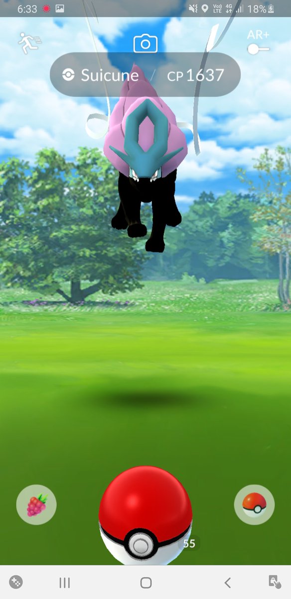 xerabyss's tweet photo. My secret rare ninja Suicune i encountered during the #JohtoTour 

Anyone else have similar bugs over the weekend?

#PokemonDay #PokemonGOTourJohto #PokemonGo https://t.co/da2l7qoGjl