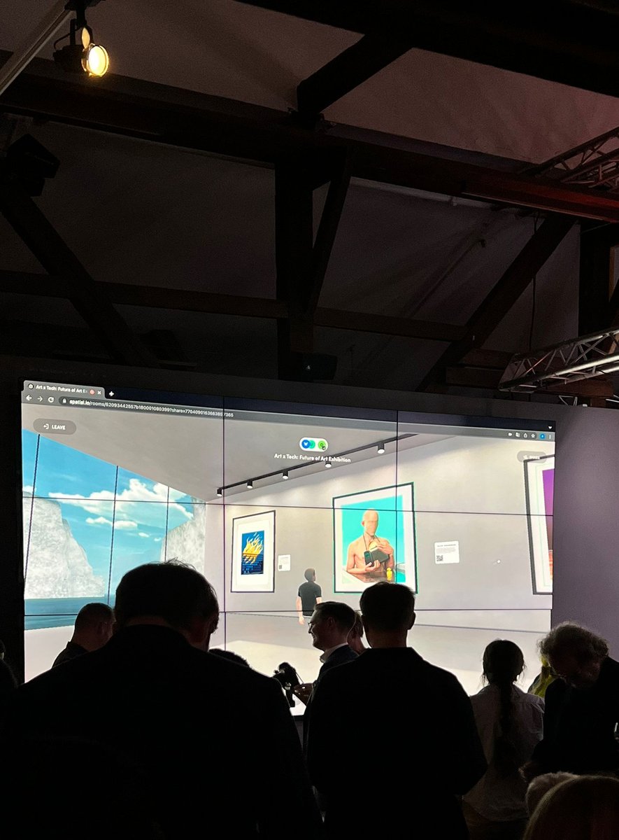 nfinitymark's tweet image. Welcome to the Metaverse!

ART x TECH capped off with ‘The Future of Art’ - an inspiring virtual #NFT #artexhibition held in the #Metaverse! 

We were delighted to have been invited to take part in this adventure and experience first-hand this innovative new way of viewing art 🙌