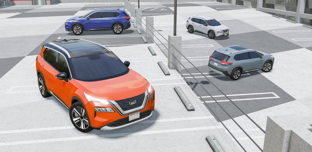 2022 Nissan Rogue for #GreenvilleV1 

Available in multiple trims - S, SV, SL, and Platinum

#RobloxDev #ROBLOX #Blender3D