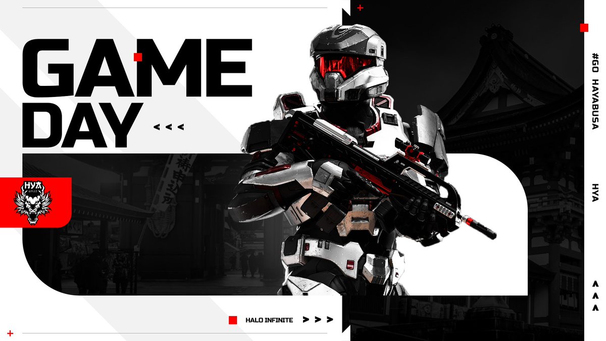 Today we have an important date at the mexican <a href="/HCS/">Halo Esports</a> with our Halo team!

We'll keep you updated about our results today!

Let's go guys ⚔️

<a href="/Spaidey_1/">José Renteria</a>
<a href="/spaidey_2/">Jose Renteria</a>
<a href="/IDystinct/">Leo VM</a>
<a href="/nvyls/">Nvyls</a>

#GoHayabusa #HYAisback