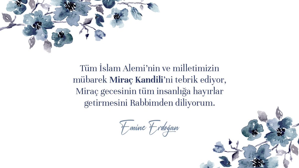 #MiraçKandili