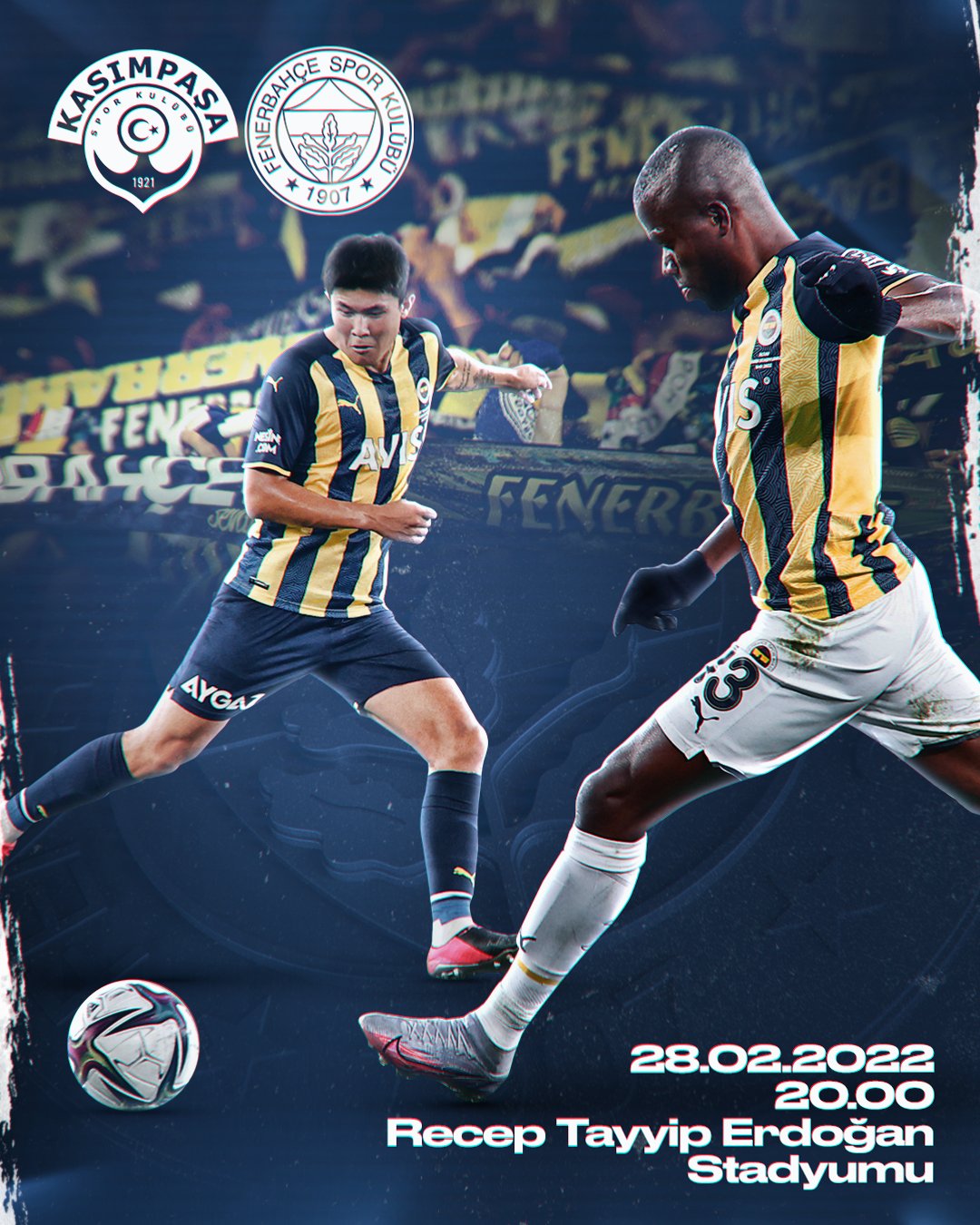 Fenerbahçe'nin Kasımpaşa Maçı İçin Hazırladığı Görsel