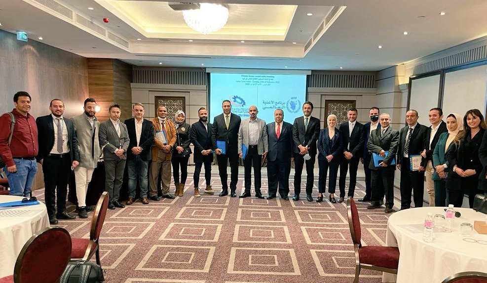 MuhammadGargoum's tweet photo. Roundtable Discussion with @WFP's team in 🇱🇾 to enable the private sector to contribute their perspectives &amp; ideas about @WFP's school-based interventions, resilience &amp; livelihood, &amp; cash for work programs.
A great opportunity to discuss the future development of such activities. https://t.co/d8vmnxZlZ0