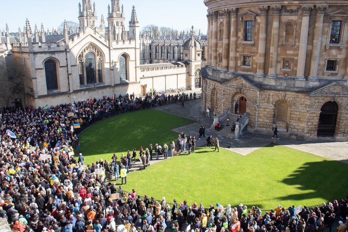Dr Aleksandra Majak (@alexandra_majak) on Twitter photo 🇺🇦 Can you help me make this post and photo BIG on Twitter? It’s <a href="/UniofOxford/">University of Oxford</a> solidarity protest against the war since we #StandWithUkriane! Please follow <a href="/oxford_ukraine/">Oxford University Ukrainian Society</a> media to learn how may we help from the UK 🇺🇦 Can you help me make this post and photo BIG on Twitter? It’s <a href="/UniofOxford/">University of Oxford</a> solidarity protest against the war since we #StandWithUkriane! Please follow <a href="/oxford_ukraine/">Oxford University Ukrainian Society</a> media to learn how may we help from the UK