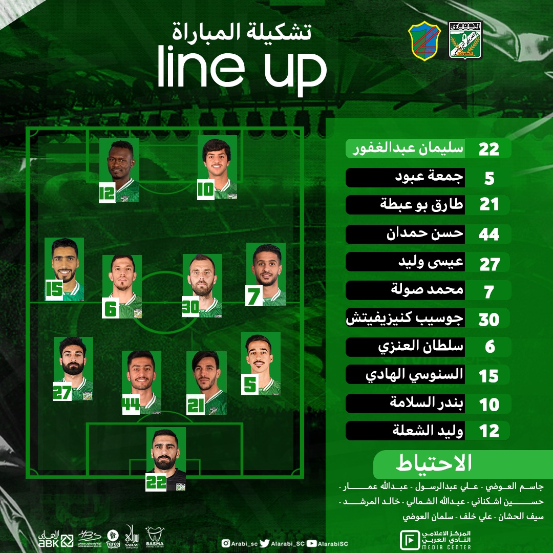 ⭐️⚽️ مشاهدة مباراة العربي x السالمية بث مباشر اليوم 
رابط المباراة 👇
bit.ly/3BV0i2S
السالمية x العربي 🔥 
العربي ❌ السالمية
كأس ولي العهد الكويتي »🏆
كمبيوتر 📺 + جوال 📱 HD