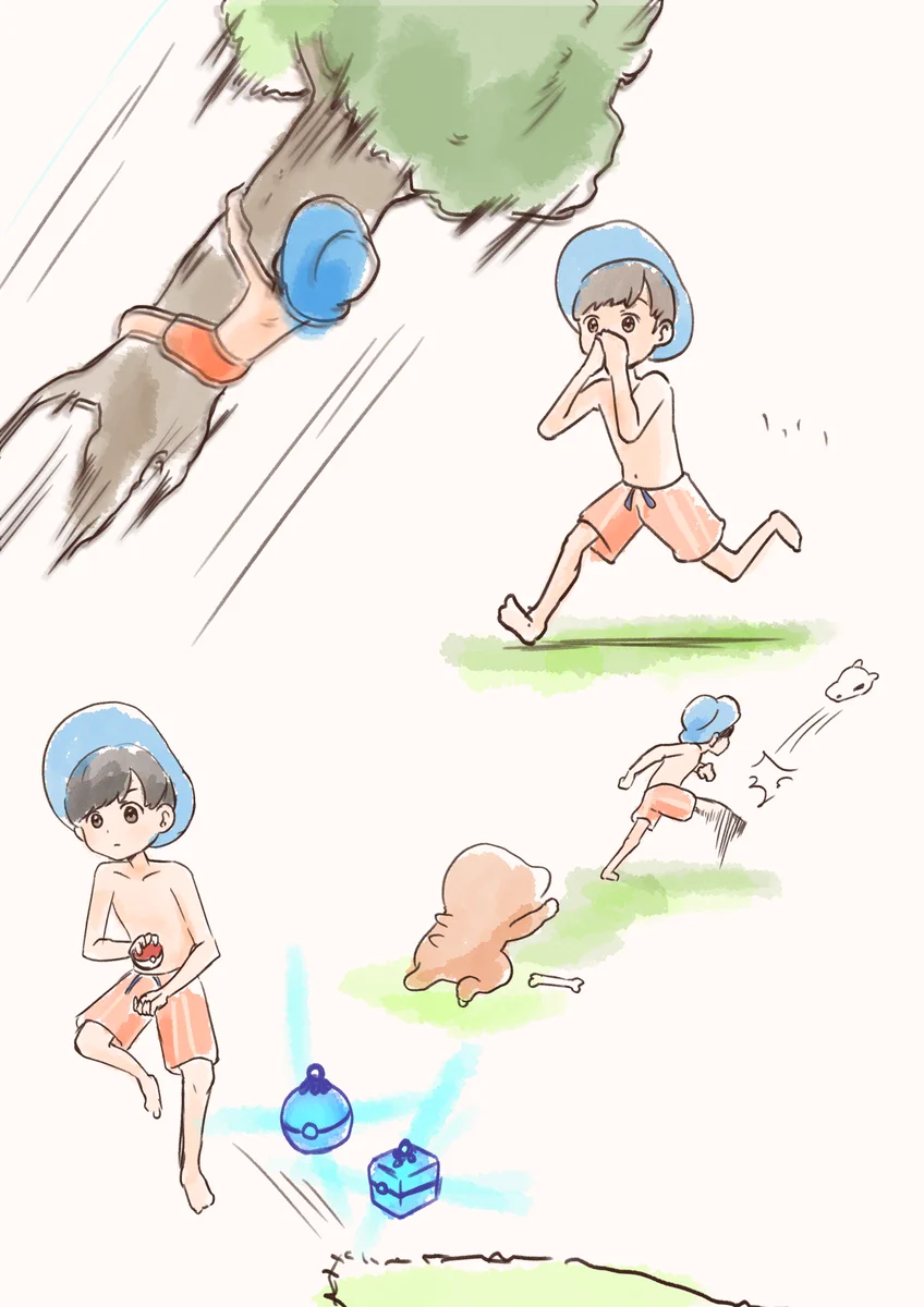 こんなことも可能？オープンワールドで自由度が増したポケモンの主人公www