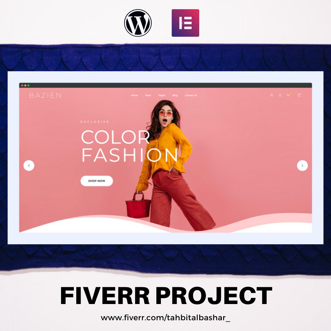 TahbitAlBashar's tweet image. Hi! Looking for someone to build a Wordpress #eCommerce or  #Landing page or Blog #Website using  Elementor Pro, Divi, Astra pro theme? For create a new #website to increase your #Business? Here I&apos;m, I can help you. 

📍📌 See My Service: fiverr.com/share/Z0NbwQ