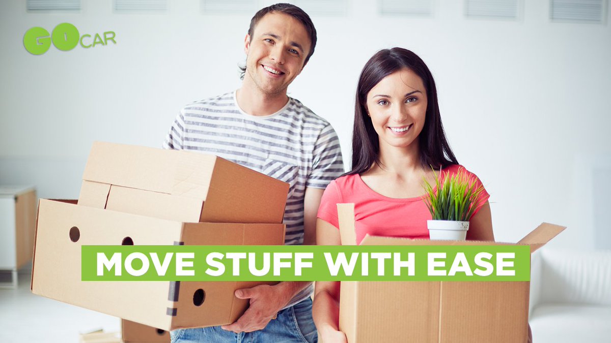 Making a big move this year? 📦

Our vans are ideal for moving your stuff with ease 💪

Get started today at gocar.onelink.me/5IfE/7c1da270 📲