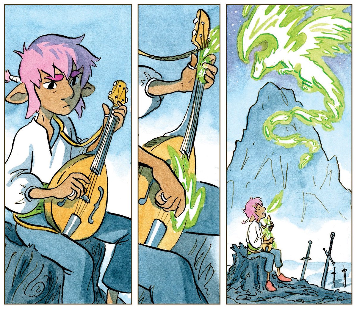The free virtual launch event for The Legend Of Brightblade is this Tuesday, hosted by Books Of Wonder! Join me as I chat with Carey Pietsch (of The Adventure Zone fame!) about the making of the book.