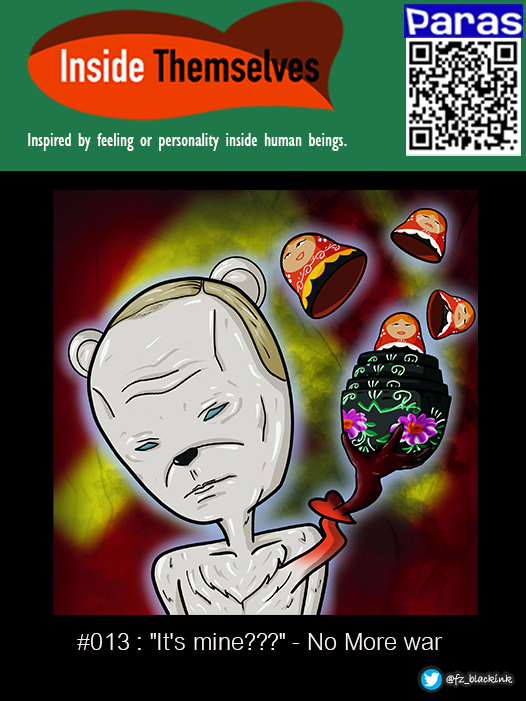 fz_blackink's tweet photo. ❤️Inside Themselves Collection🖤
📚Inspired by feeling or personality inside human beings. 
Special Card Drop No# 13 : "It's mine???" - No more war👎 0.1N - 30copies
https://t.co/P0wuh40Sdk

#paras #nearNFTs #PARASnft #NFT #NEARProtocol  #NFTdrops https://t.co/UQCd6EJQ4P