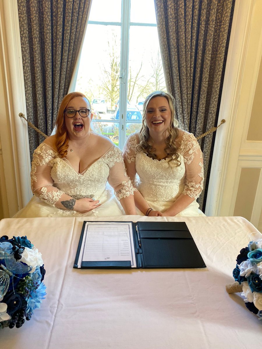 madderrss's tweet image. So… we got married yesterday 🥺🥺