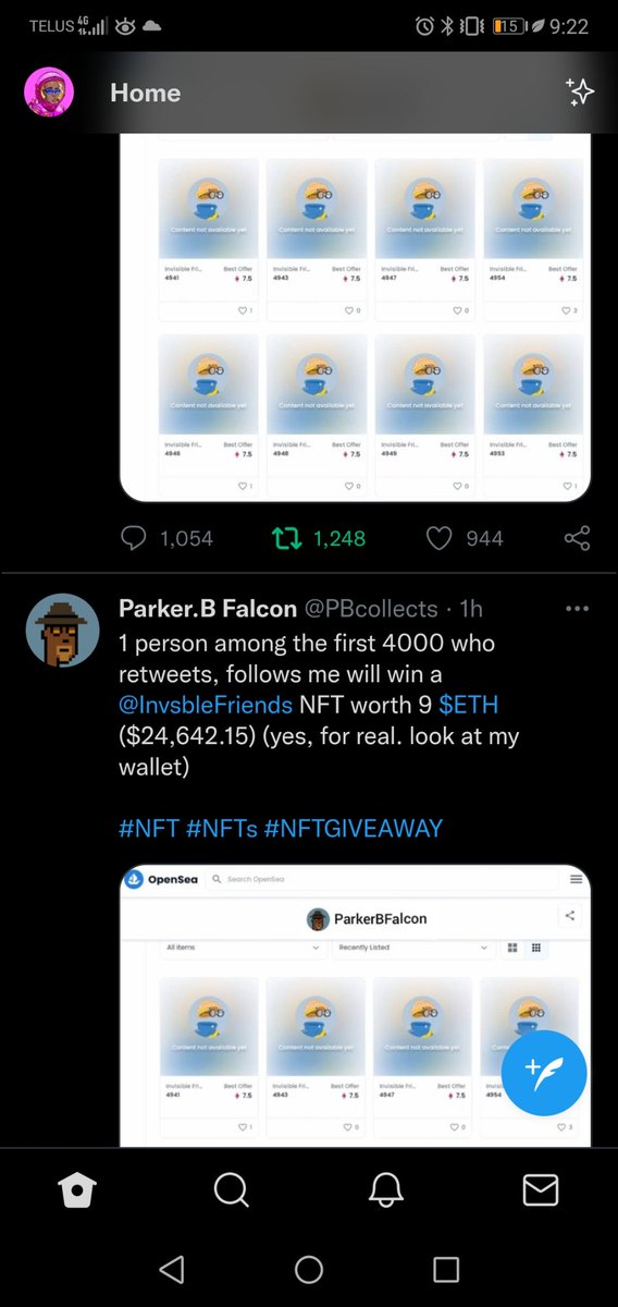 NFTjunky3's tweet photo. @GavinW00d Crazy that you guys both have the exact same nft sets in you wallets 🤔 https://t.co/y2Y8hvfrbW