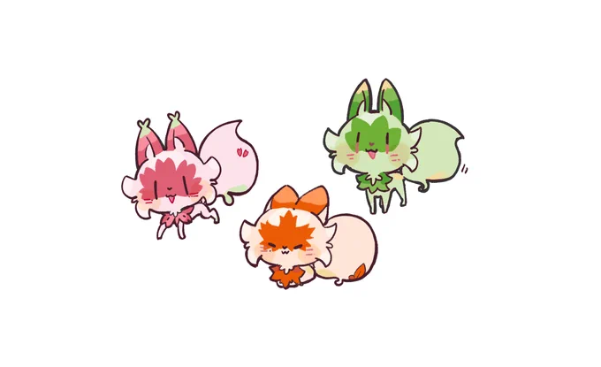 Sprigatito seasons please #Pokémon #ScarletViolet 