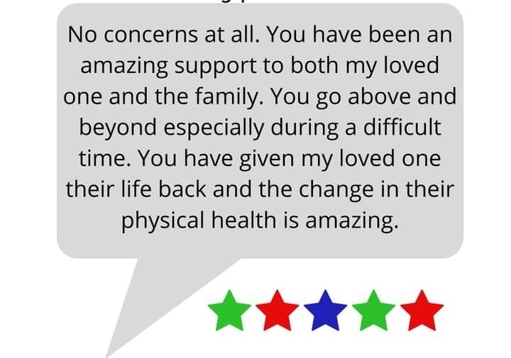 SyJamesHawley's tweet photo. #proud to be a #director of a company that receives feedback like this. @NewForwardCare #Newforwardcare #mentalhealth #LD #autism #respect #makingadifference https://t.co/vg6jIIB0xk