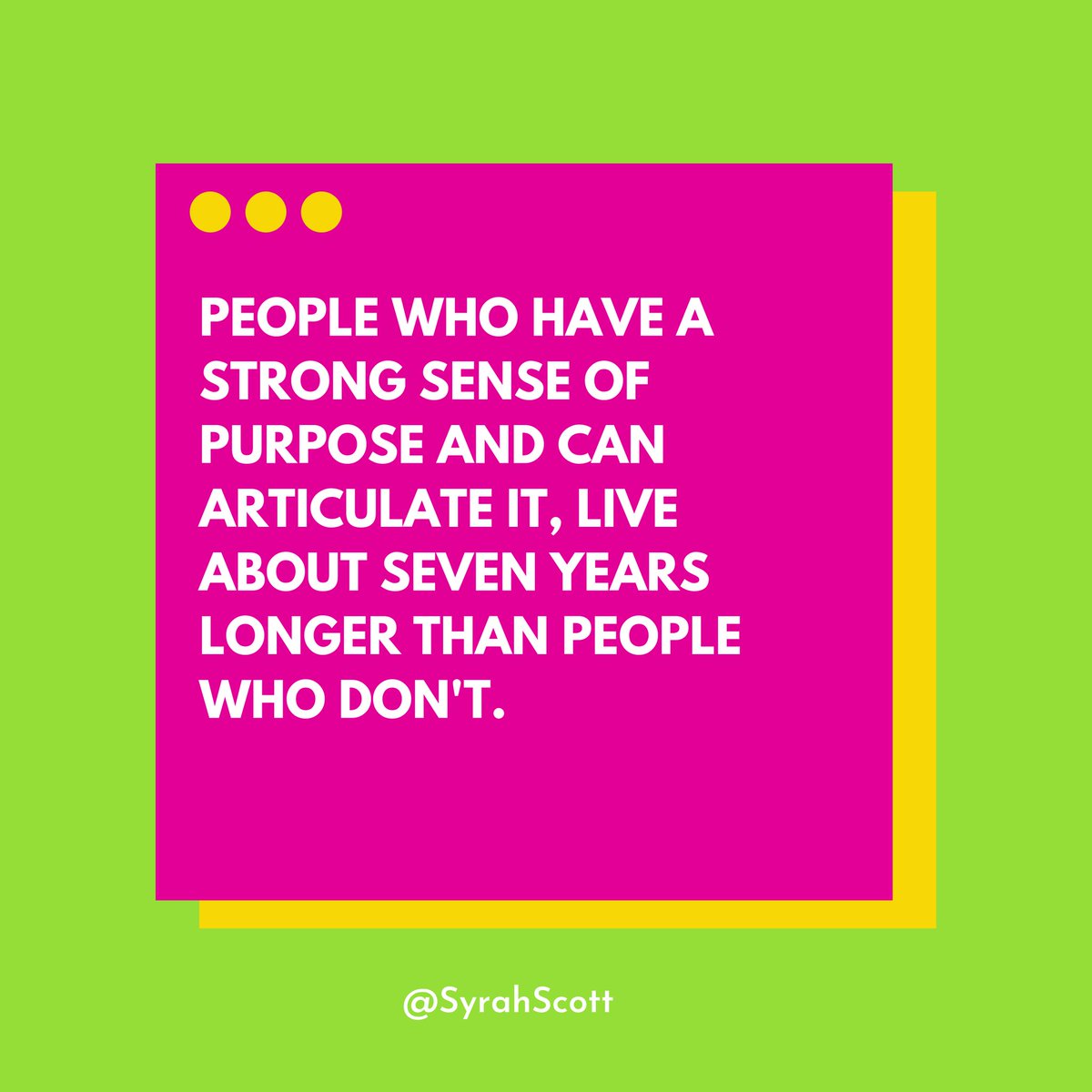iamsyrahscott's tweet image. Discovering your purpose is the most significant thing you will do in your life. 💫

Once you find your why, you will truly begin to live, and the world will be better off.