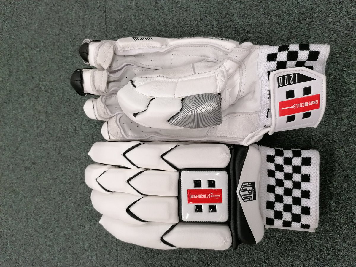 Don't forget to enter our latest competition to win a pair of <a href="/graynics/">Gray-Nicolls</a> Alpha 1200 batting gloves. You can do so via our pinned tweet.
#onestopcricketshop #Goodluck