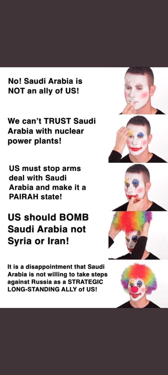 Levi9171's tweet photo. @felblob I don't support Russia but the real problem of earth....clowns https://t.co/33buOuiwAj