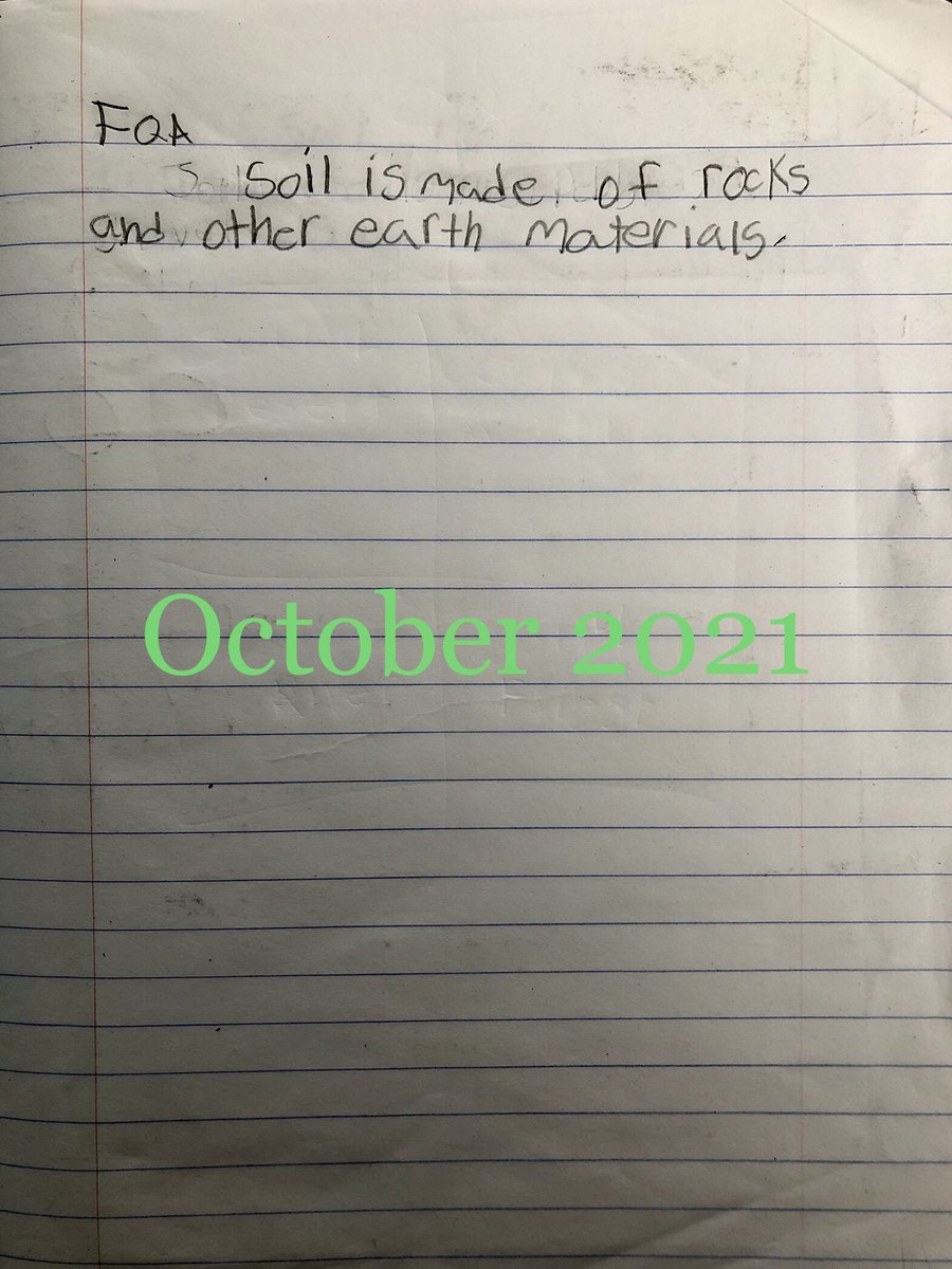 AshleaVilello's tweet photo. Science focus question answers have sure changed a lot from October-February! Proud of these 🐼scientists! 👨🏽‍🔬🧑🏽‍🔬👩🏼‍🔬@PorterElemSCSD @SCSDScience https://t.co/RiuwcEQWlv
