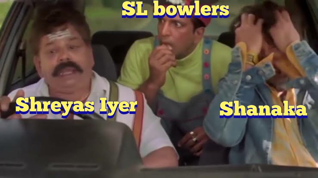 WasimJaffer14's tweet image. Summary of this series 😆 #INDvSL