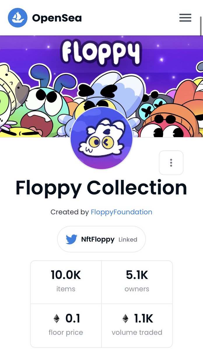 Marcel___Marcel's tweet photo. @NftFloppy 
#nft #nfts 
Get in now. 
Profit incoming 💰
3 weeks I’m calling  ⏰ https://t.co/a8frfI3ZZz