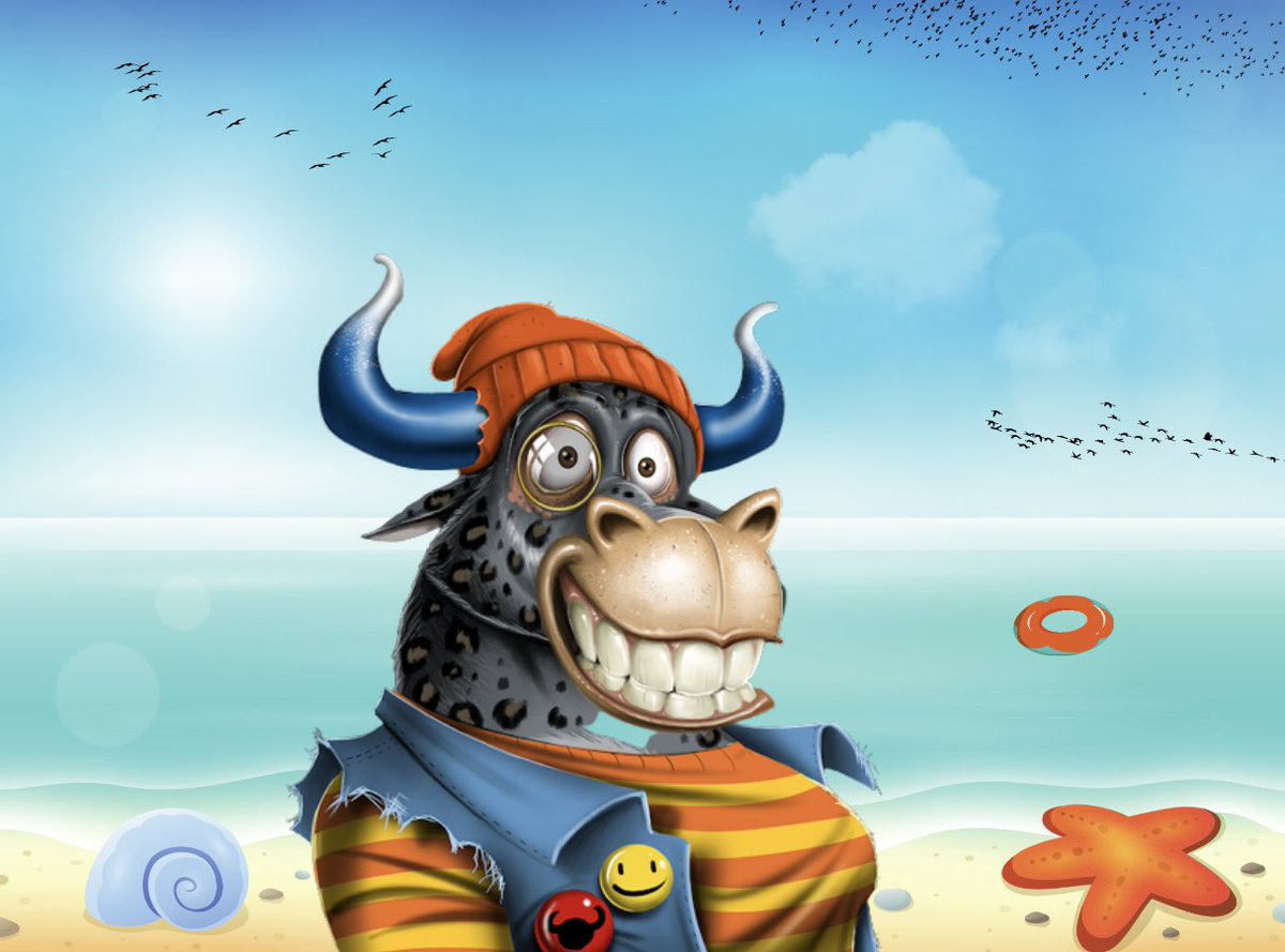 Have a great Sunday Bulls and Bears!☀️

Starting next week with a big Smile and a positive bliss!😉

#NFT #NFTs #sundayvibes #BOTB