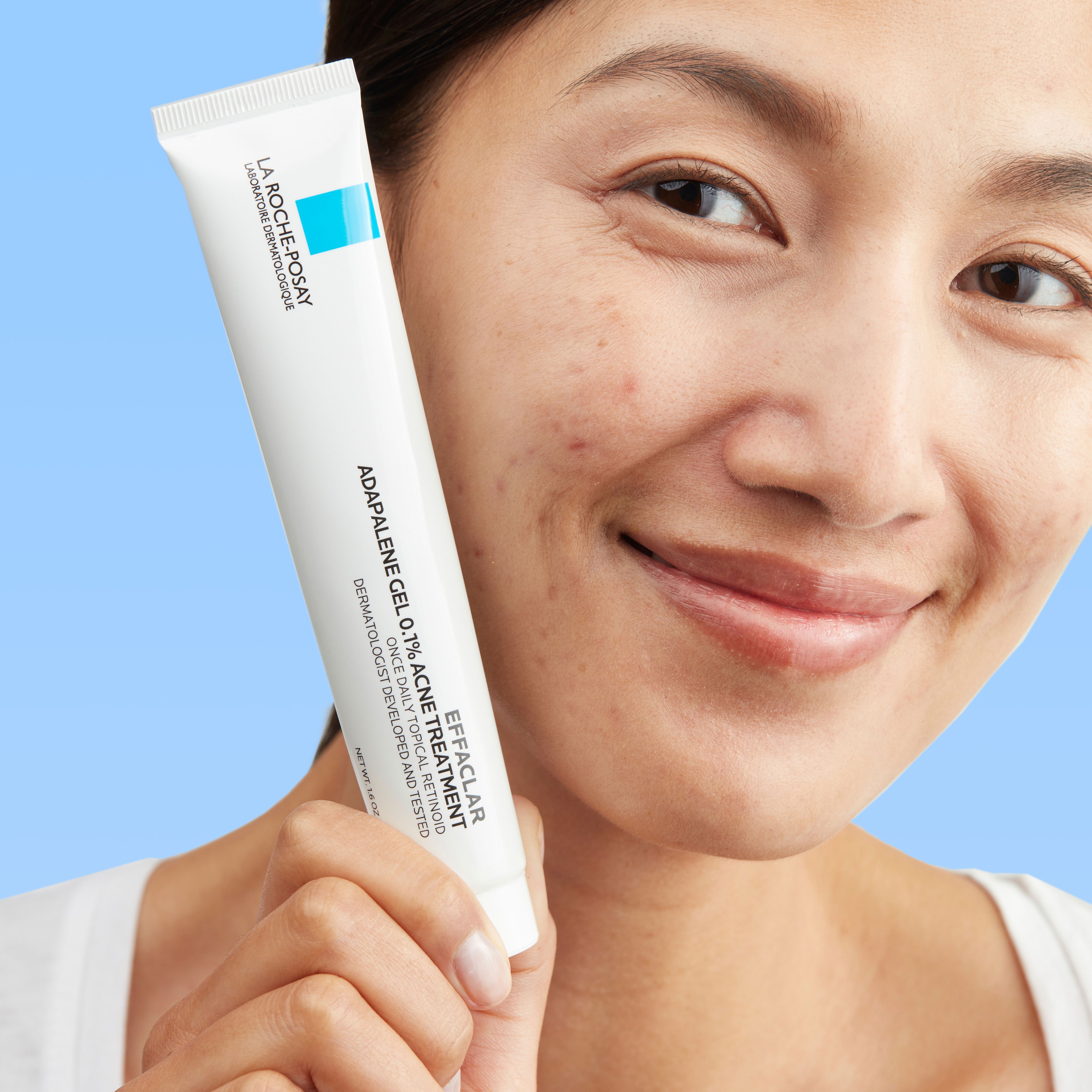 La Roche-Posay on Twitter: "#Effaclar Adapalene Gel 0.1% quick facts! 🌟 🔵 clear blackheads, whiteheads, acne blemishes &amp; clogged pores 🔵 apply at night 🌃 🔵 daily topical retinoid #LaRochePosayUSA #