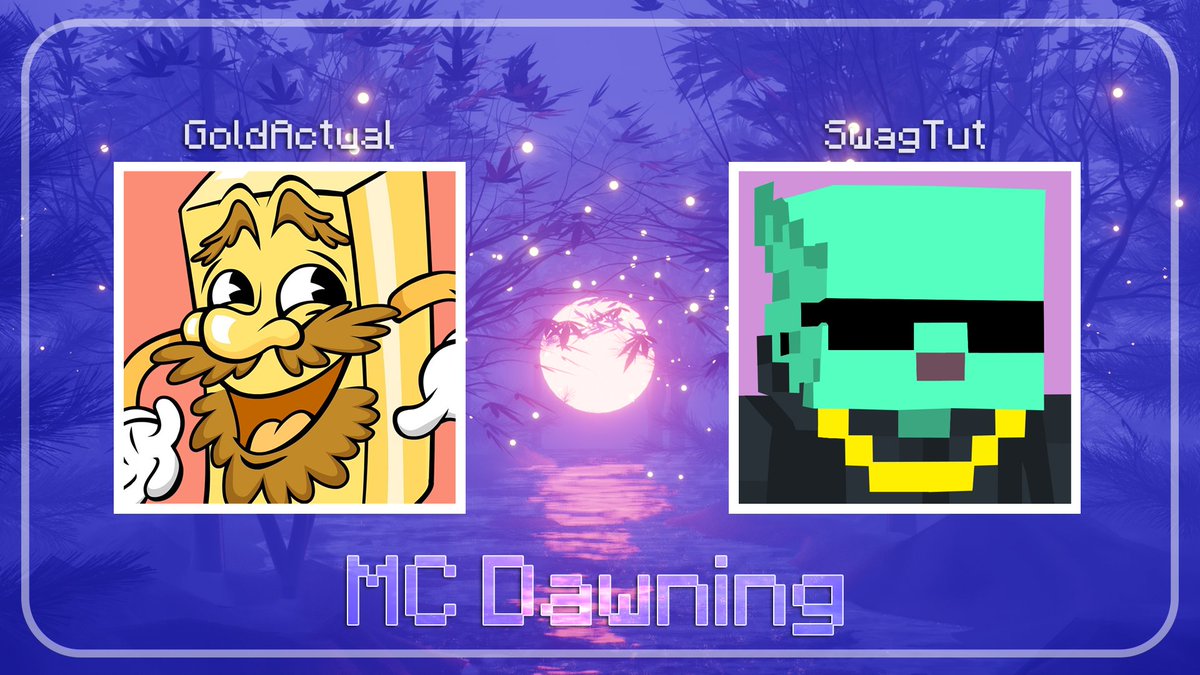 This power-packed duo certainly has gold and diamond-searching covered 💫

Introducing: The Rejects 🔥
Featuring <a href="/GoldActual/">cole</a> <a href="/KaranDosangh/">Karan</a> 

Check them out TODAY at 3pm EST in MC Dawning! 🌙