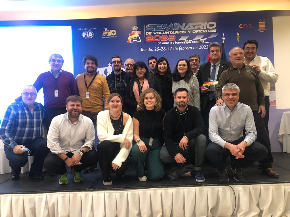 30º Seminario de Oficiales de la RFEDA en Toledo finalizado.