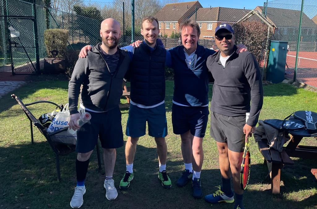 SuttonChTennis's tweet photo. Well done to our men’s 3rd team who had a brilliant 4-0 against Downs 1st team this morning #wilsonsurreyleagues #winningweekend #sundaysuccess #hasspringsprung https://t.co/HQ75rGKa3E
